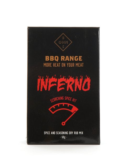 All 4 of BOHNS BBQ Heat Range