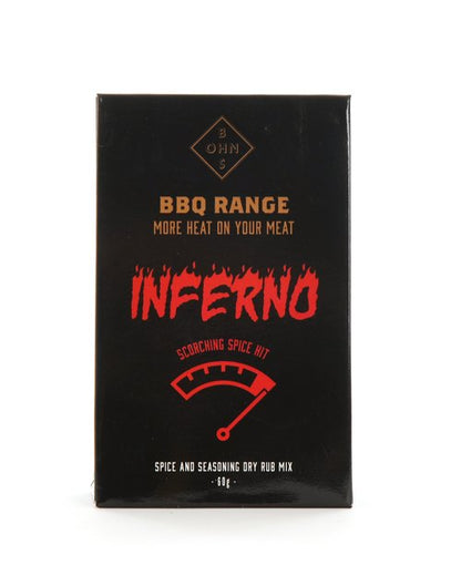 All 4 of BOHNS BBQ Heat Range