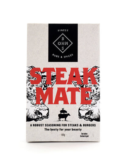 Steak Mate - A robust seasoning for Steaks and Burgers